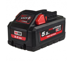 Batterie High Output M18 HB5.5 18V 5.5Ah Milwaukee