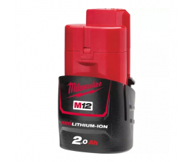 Batterie M12 B2 2ah Red Lithium Milwaukee