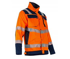 Blouson Haute Visibilité Ampoule Orange LMA Lebeurre