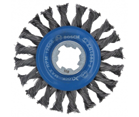 Brosse circulaire à fils torsadés Heavy for Metal X-Lock D115 Bosch