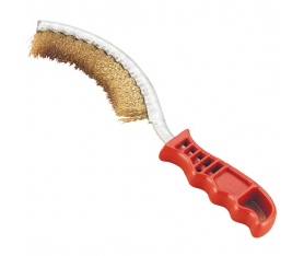Brosse Métallique Concave 1/2 Lune L'Outil Parfait