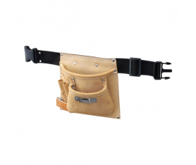 Ceinture Porte outil cuir 5 poches Denuziere