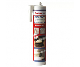 Ciment express ton pierre cartouche de 300ml Fischer