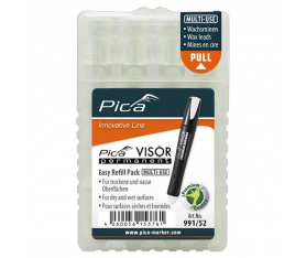Craie Industrielle de recharge Blanc pour Pica Visor Permanent Pica
