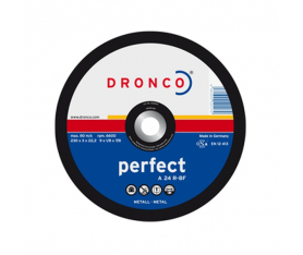 Disque 230x2.5 A24R-BF acier quality Dronco