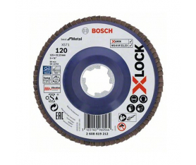 Disque a lamelle metal Xlock GR120 D125mm Bosch