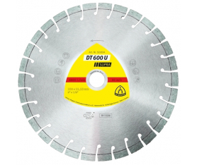 Disque diamant béton armé D125 DT 600 U Supra Klingspor