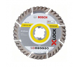 Disque diamant universel Xlock D125mm Bosch