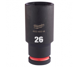 Douille longue shockwave 1/2 hex 26mm Milwaukee