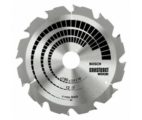 Lame scie circulaire construct wood 235X2.8X30 16Dts Bosch