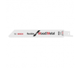 Lames de scie sabre flexible wood and metal  S922HF paquet de 5 Bosch