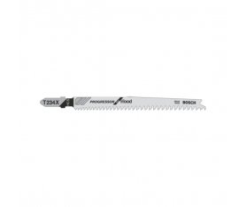 Lames scie sauteuse progressor for wood T234X sachet de 5 Bosch