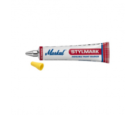 Marqueur peinture indelebile tube 50ml jaune Wilmart