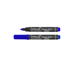 Marqueur Pica Classic 520 permanent bleu 1-4mm Pica