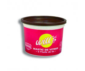 Mastic de Vitrier Mondial 1kg Brun Den Braven