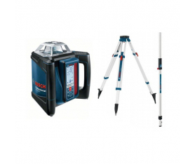 Niveau Laser rotatif GRL 500Hv + BT 170HD + GR 240 Bosch