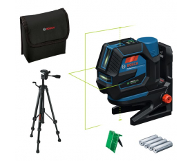 Niveau Laser Vert Lignes et Points GCL 12V-50-22 CG Trepied Bosch