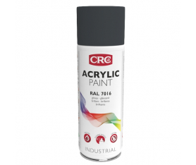 Peinture Acryl Gris Anthracite ral 7016 aérosol de 400ml net CRC