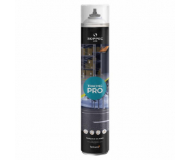 Peinture Marquage au Sol Aerosol Tracing Pro Rouge 750ml Soppec

