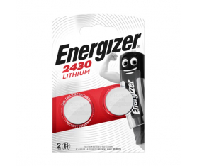 Pile Lithium 3V CR2430 lot de 2 Energizer