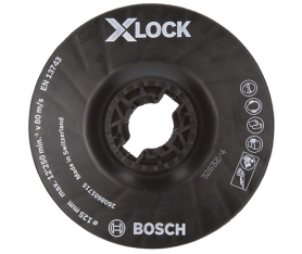 Plateau de ponçage 125mm medium X-Lock Bosch