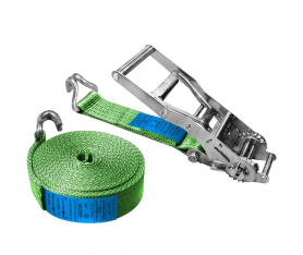 Sangle d'Arrimage 7.5T-9M ErgoTruck 2 Crochets Serrés PMS