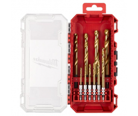 Set 10 Forets Métaux HSS-G 6 Pans Milwaukee