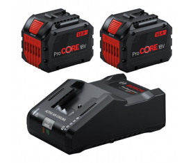 Set 2 Batteries ProCORE 18V 12Ah Chargeur GAL 18V-160 Bosch