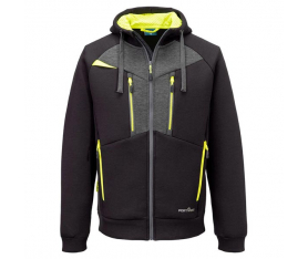 Sweat à capuche zippé DX4 Noir Portwest