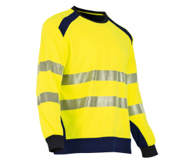 Tee Shirt Long Haute Visibilité Clarté Jaune LMA Lebeurre