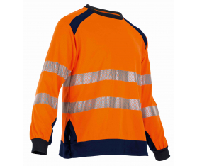 Tee Shirt Long Haute Visibilité Reflet Orange LMA Lebeurre