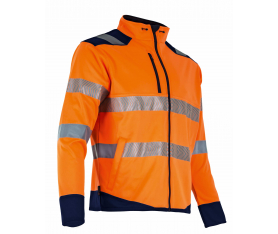 Veste Haute Visibilité Led Orange LMA Lebeurre