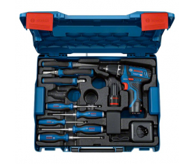 Visseuse GSR 12V-15 + outillage à main en L-Boxx Bosch