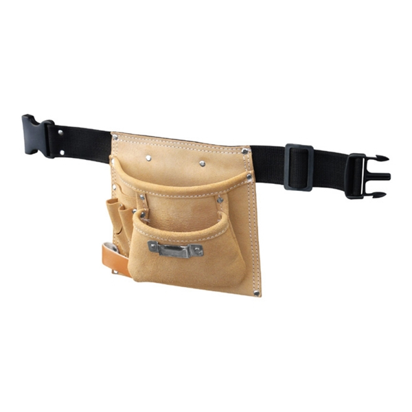 Ceinture Porte outil cuir 5 poches Denuziere - Matériel de Pro