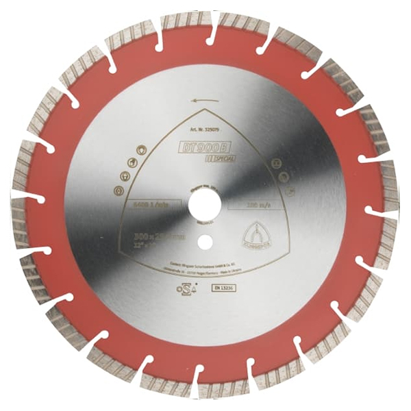 Disque diamant à tronçonner 350 mm avec segments turbo