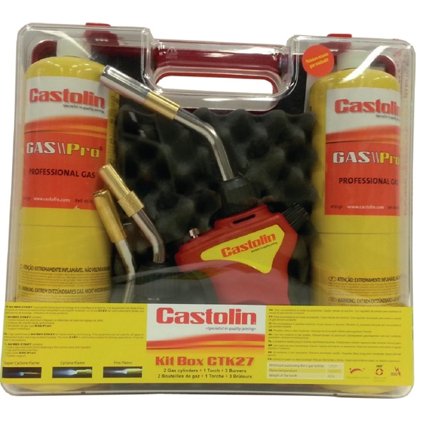 Kit valise chalumeau + 2 cartouches - Castolin