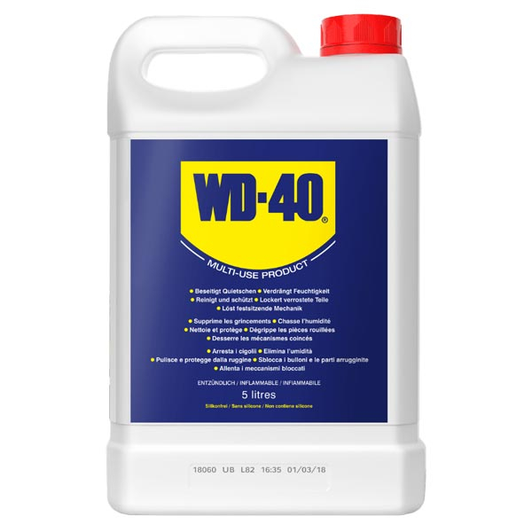 Lubrifiant WD-40 Bidon de 5L WD40 - Matériel de Pro