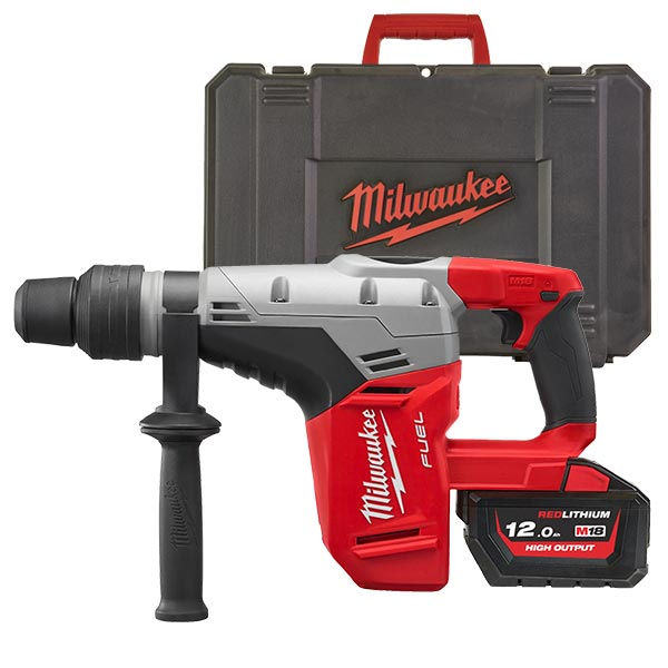 Perforateur 18V 12Ah M18 CHM-121C Milwaukee - Matériel de Pro