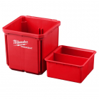 Bac 10x10cm Packout lot de 2 Milwaukee