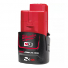Batterie M12 B2 2ah Red Lithium Milwaukee