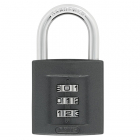 Cadenas a combinaison Zamack Serie 158 3 chiffres 40mm noir  Abus