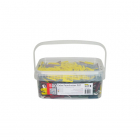 Cale fourchette panachées PVC bte 500 ACBAT