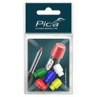 Capuchon de couleur pour Pica Dry sachet de 5 Pica