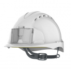 Casque EVO2 Badge ventilé serrage glissière blanc JSP