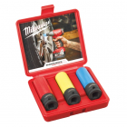 Coffret de douille a choc gainées D17-19-21 Milwaukee