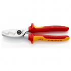 Coupe cables à double tranchants 200mm isolé 1000V Knipex