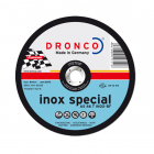 Disque 230x1.9mm bombé AS46 inox spécial Dronco