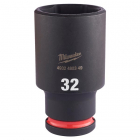 Douille longue shockwave 1/2 hex 32mm Milwaukee