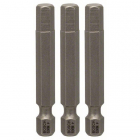 Embouts 6 pans T6L49 sachet de 3 Bosch