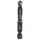 Foret Taraudeur Ebavureur 3en1 1/4 HSS-G M8 Milwaukee